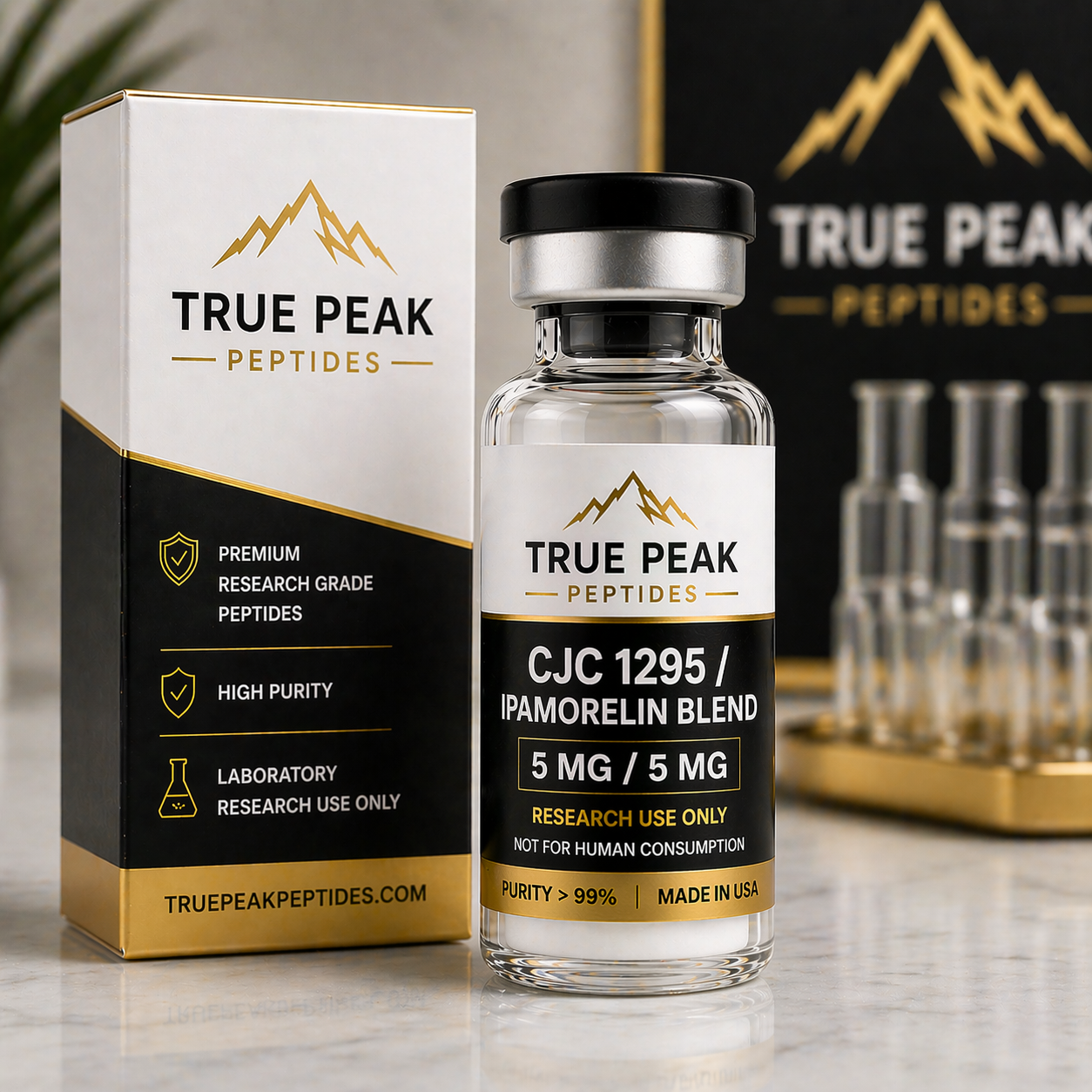 CJC 1295 + Ipamorelin Blend 5MG / 5MG